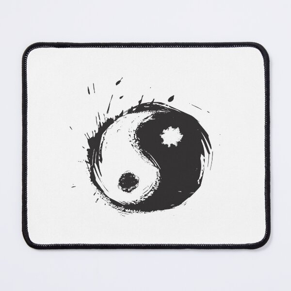 Item preview, yin yang meaning love manga ink drawing designed and sold by Bizarro23.