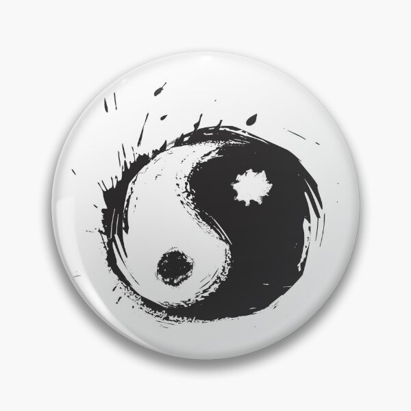 Item preview, yin yang meaning love manga ink drawing designed and sold by Bizarro23.