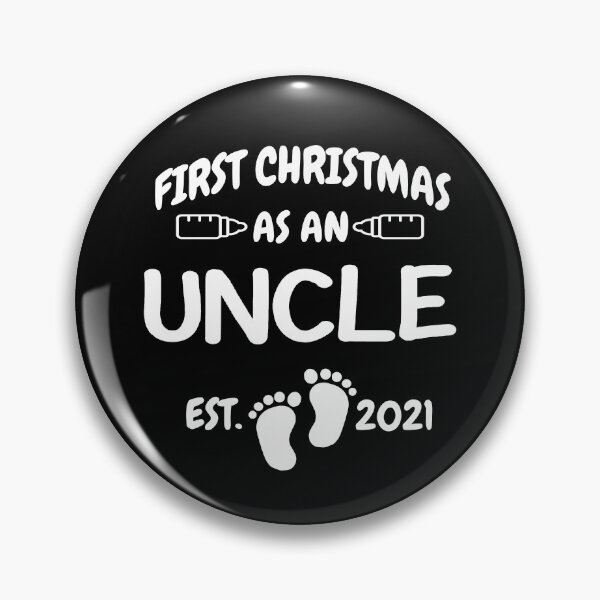 Item preview, First Christmas as an Uncle - White Text designed and sold by MoonsmileProd.