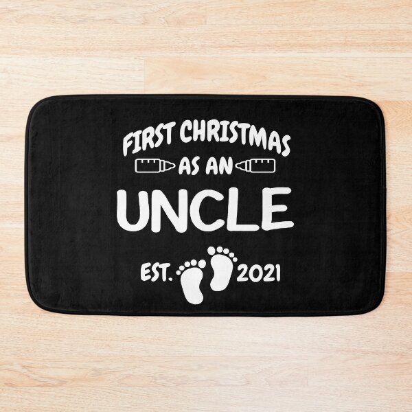 Item preview, First Christmas as an Uncle - White Text designed and sold by MoonsmileProd.