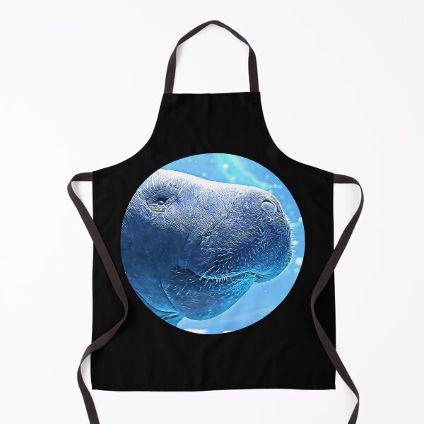 Item preview, Manatee Portrait designed and sold by RevolutionInPaint.