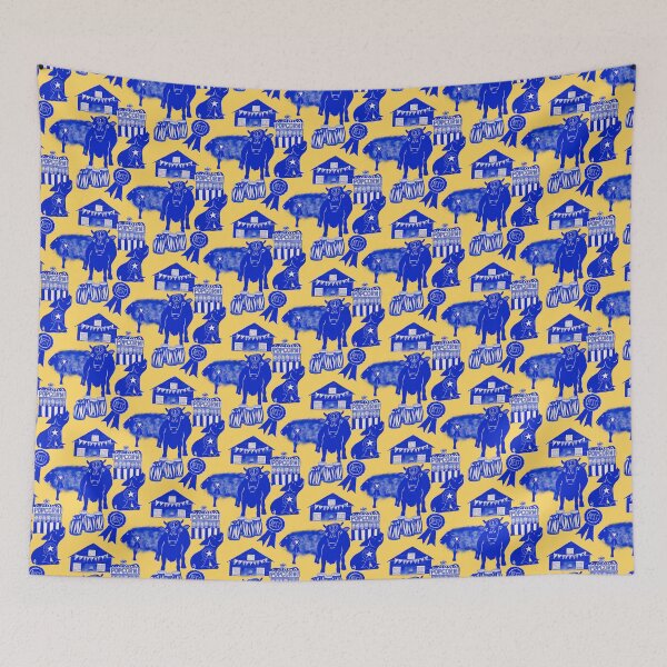 Item preview, Country Fair on Yellow designed and sold by Christine Philbrick.
