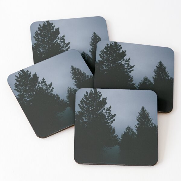 Item preview, Dark Foggy Forest Street designed and sold by cosmic01.