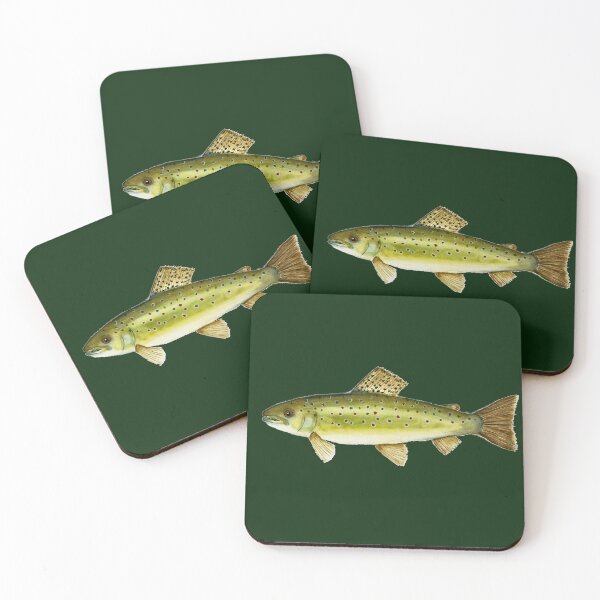Item preview, Brown Trout (Watercolour) designed and sold by Sarah Addy.