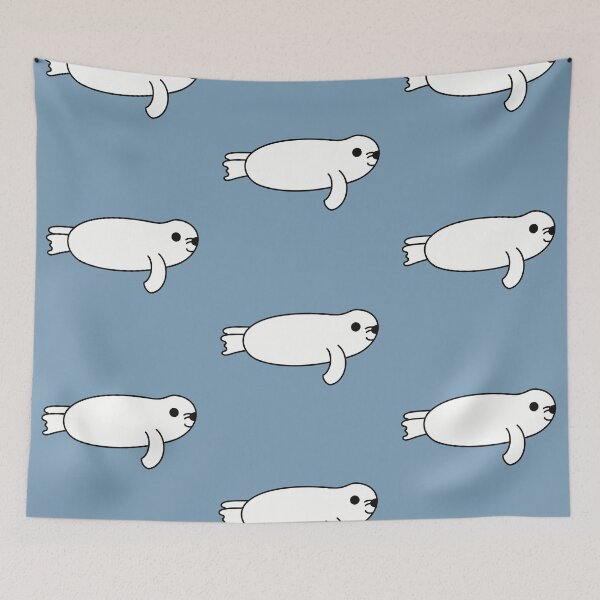 Item preview, Cute Kawaii Harp Seal designed and sold by KawaiiByDice.