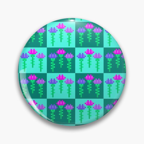 Artikelvorschau, Wee Pixel Thistles entworfen und verkauft von rin3d .
