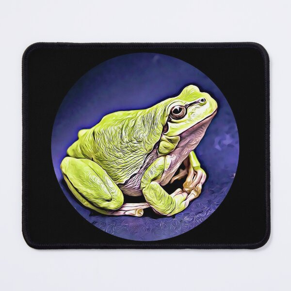 Item preview, Mediterranean Tree Frog Portrait designed and sold by RevolutionInPaint.