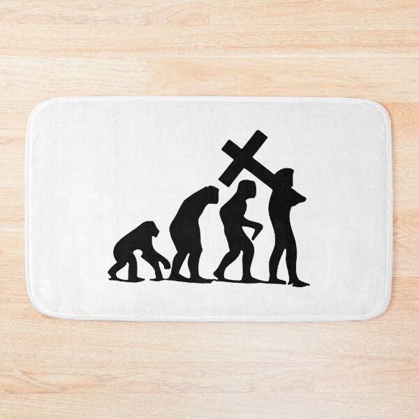 Item preview, Christian Evolution Cross Jesus Gift Premium Apparel Funny Holiday Xmas designed and sold by DesignByHeartUK.