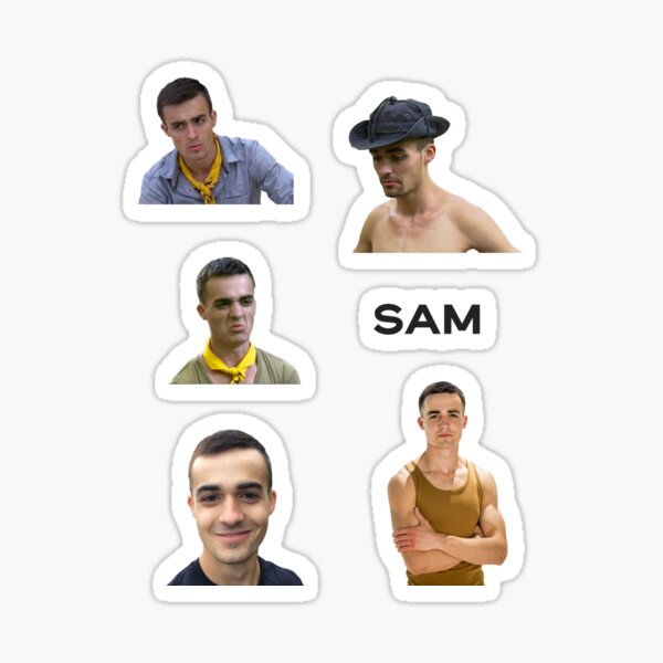 Sam koh lanta - planche stickers Sticker