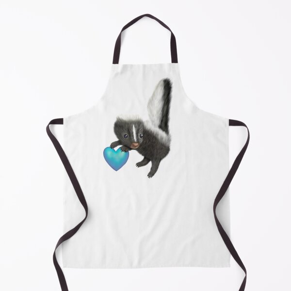 Item preview, Adorable Baby Skunk for Skunk Lovers, Blue Heart designed and sold by Mochi-Merch.