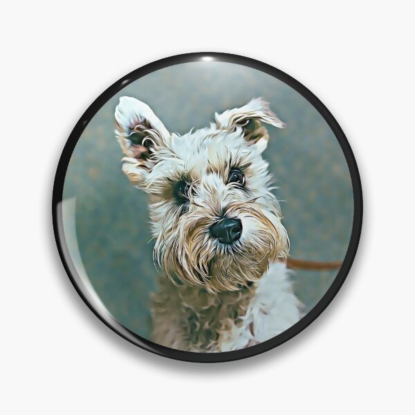 Item preview, Miniature Schnauzer Portrait designed and sold by RevolutionInPaint.