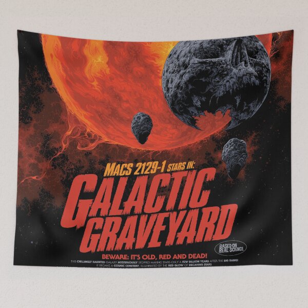 Item preview, NASA's Galaxy of Horrors Presents: Galactic Graveyard (8K Resolution) designed and sold by bobbooo.