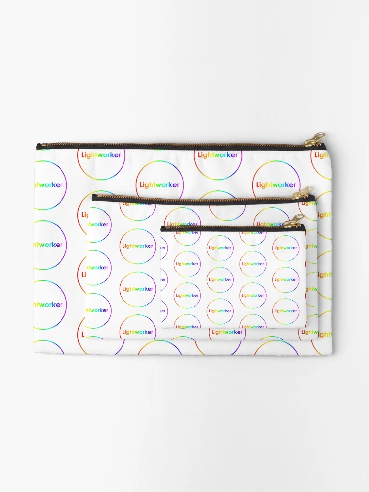 Thumbnail 2 of 4, Zipper Pouch, Lightworker designed and sold by InfinitePathArt.