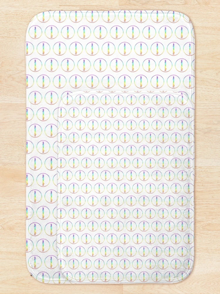 Thumbnail 5 of 6, Bath Mat, Lightworker designed and sold by InfinitePathArt.