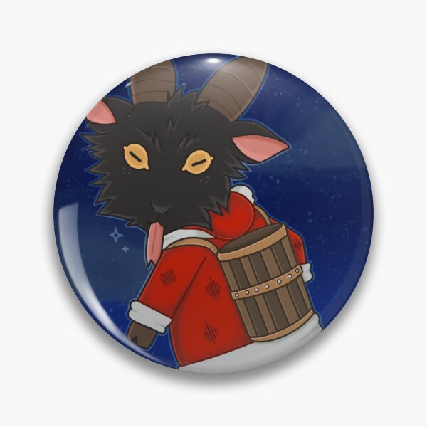 Artikelvorschau, Krampus Ziege niedlich V1 entworfen und verkauft von CaptainKerrigan.