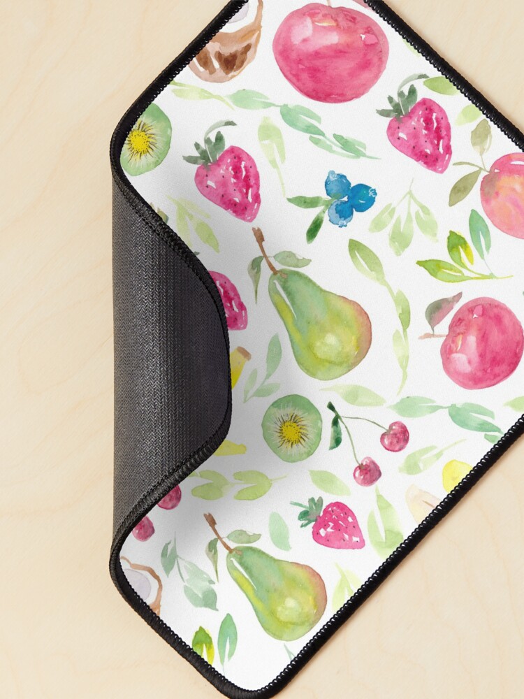 Alternate view of Watercolor Fruits Mouse Pad