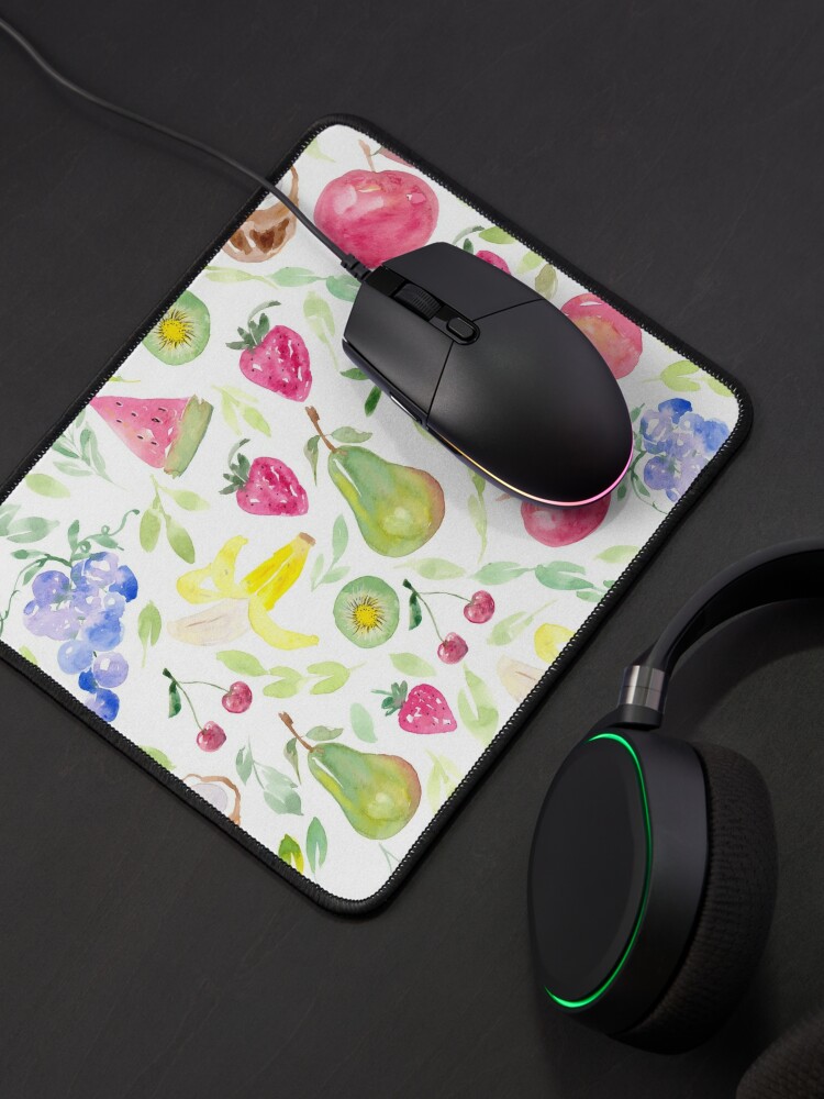 Alternate view of Watercolor Fruits Mouse Pad