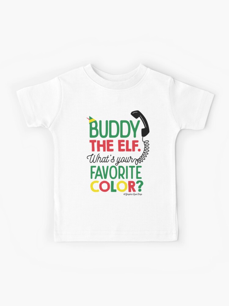 buddy the elf tee shirts