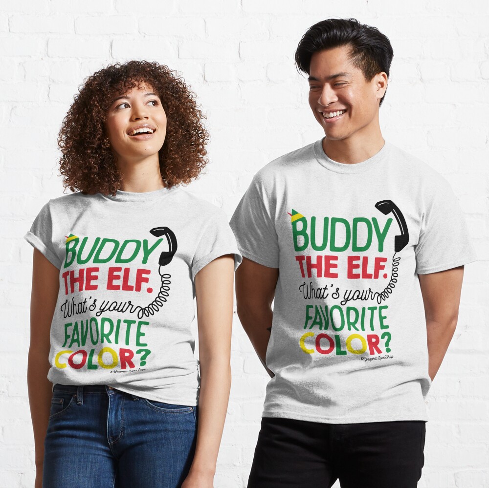 What's Your Favorite Color - Buddy Elf © GraphicLoveShop - Elf