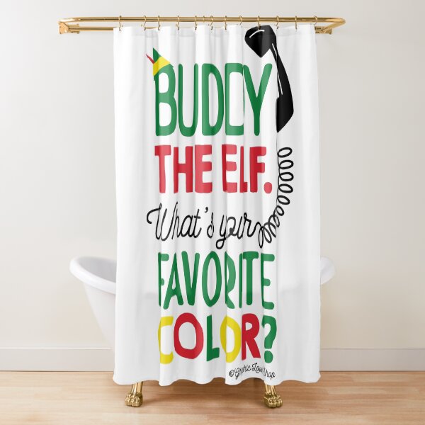 Item preview, Buddy Elf What's Your Favorite Color © GraphicLoveShop designed and sold by Graphic Love Shop.