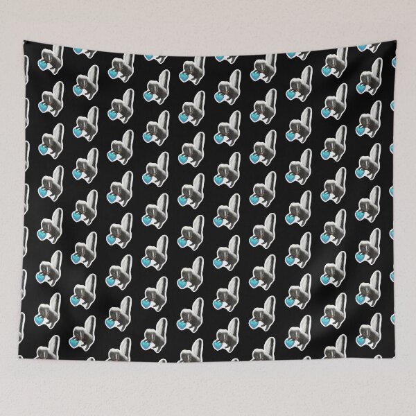 Item preview, Adorable Baby Skunk for Skunk Lovers, Blue Heart Black designed and sold by Mochi-Merch.