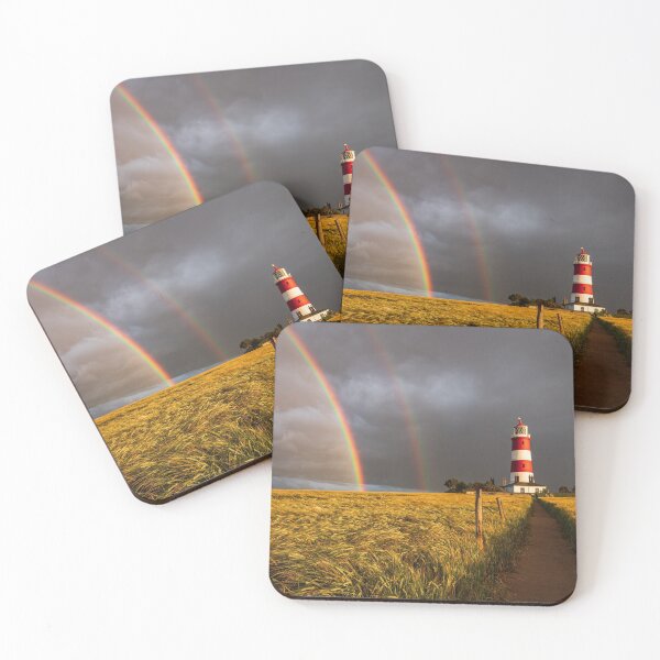 Item preview, Double Rainbow at Happisburgh Lighthouse designed and sold by dp-images.