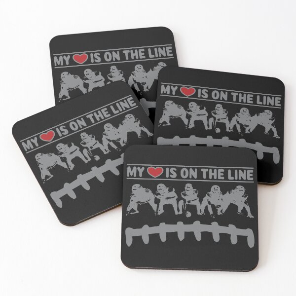 Item preview, My Heart Is On The Line Lineman Parent designed and sold by TKsTees.