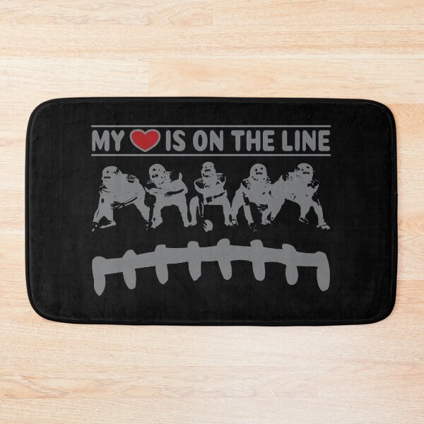 Item preview, My Heart Is On The Line Lineman Parent designed and sold by TKsTees.