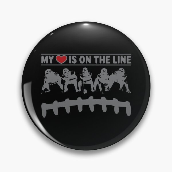 Item preview, My Heart Is On The Line Lineman Parent designed and sold by TKsTees.