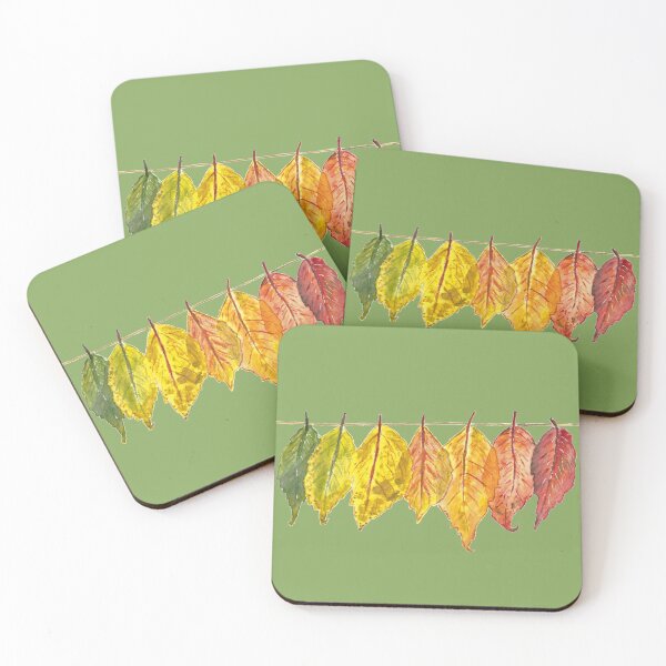 Item preview, Seasonal Leaves (Watercolour) designed and sold by Sarah Addy.