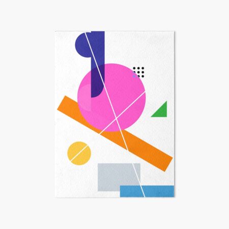 Bauhause 07 Art Board Print