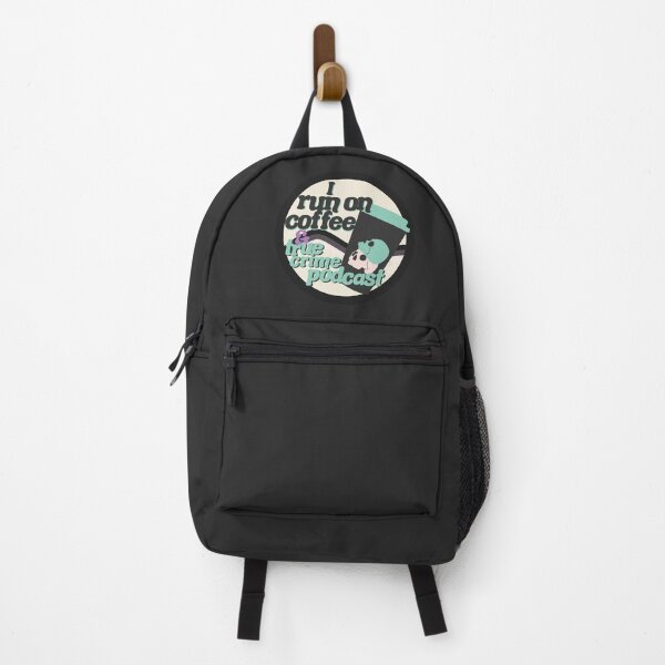 Item preview, I run on coffee & true crime podcast green designed and sold by racharanha.