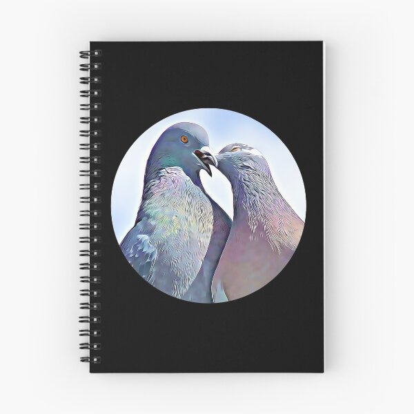 Item preview, Pigeons Portrait designed and sold by RevolutionInPaint.