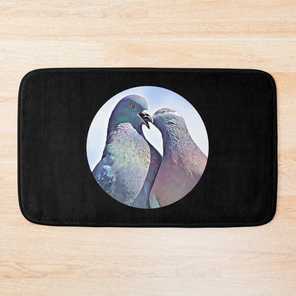 Item preview, Pigeons Portrait designed and sold by RevolutionInPaint.