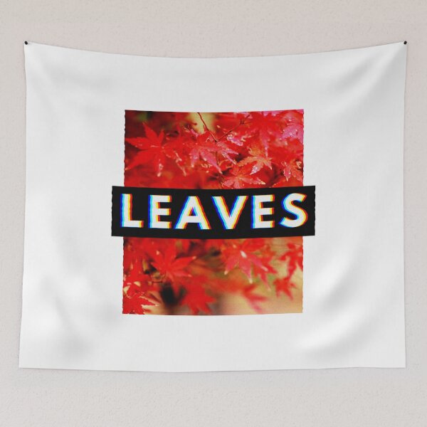 Item preview, Autumn leaves red maple glitch designed and sold by ShirtVibes.