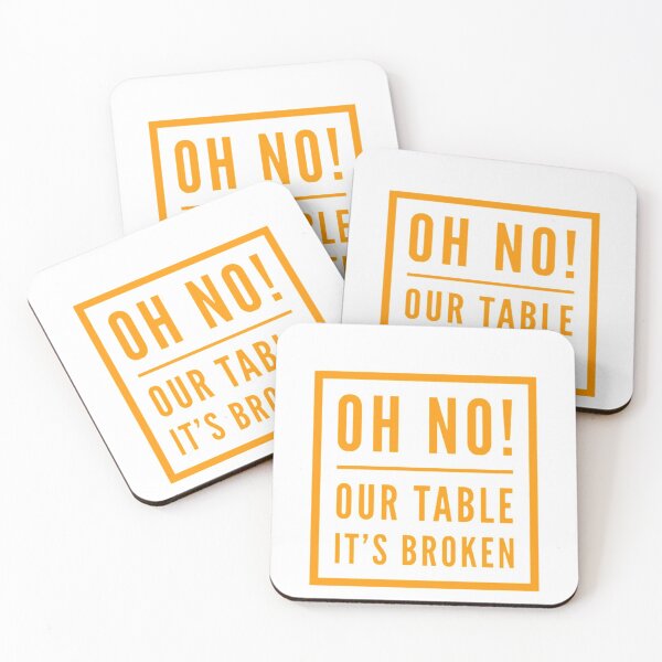 Item preview, Oh no! our table it's broken designed and sold by PacePoint.