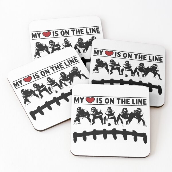 Item preview, My Heart Is On The Line Lineman Parent designed and sold by TKsTees.