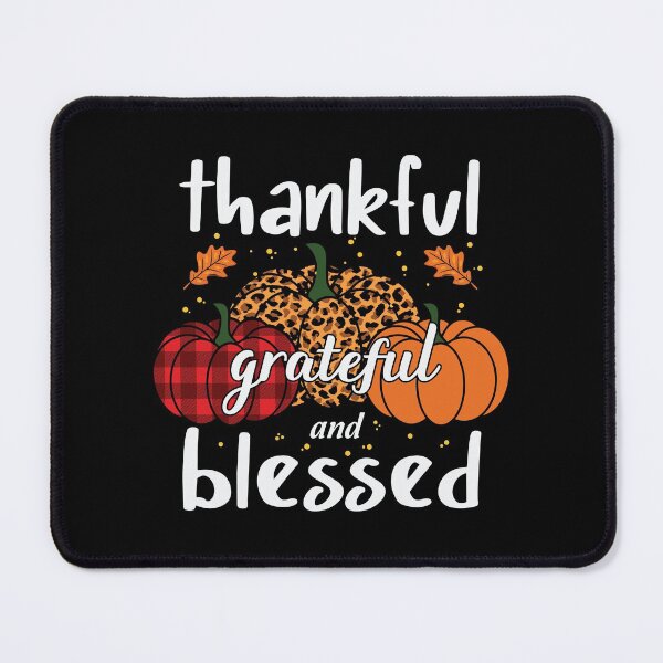 Item preview, Thankful Grateful Blessed Holiday Gift designed and sold by MollinS7.