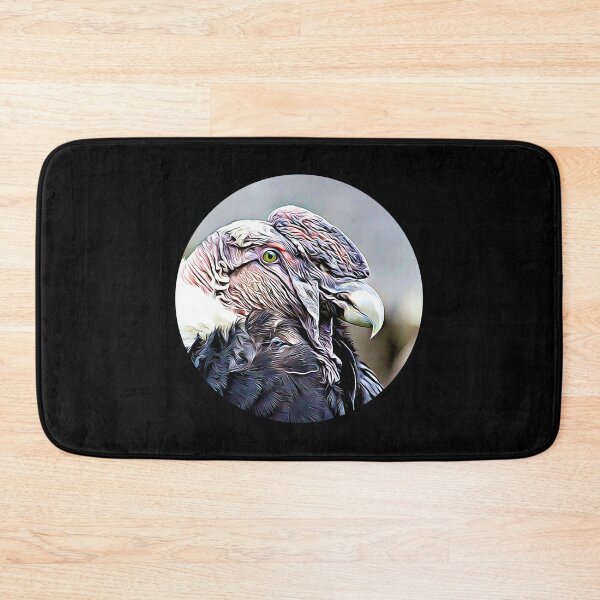 Item preview, Andean Condor Vulture Portrait designed and sold by RevolutionInPaint.