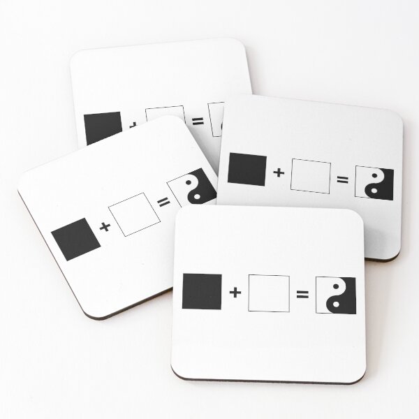 Item preview, Black and white is yin and yang | Tao | Light and dark belong together designed and sold by un-artiges.