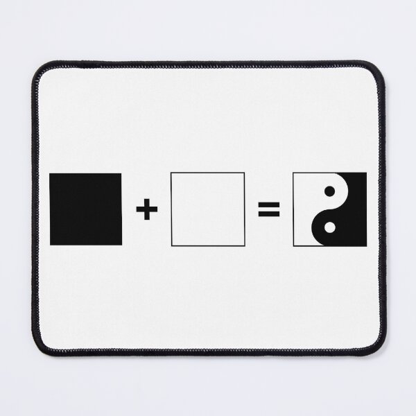 Item preview, Black and white is yin and yang | Tao | Light and dark belong together designed and sold by un-artiges.