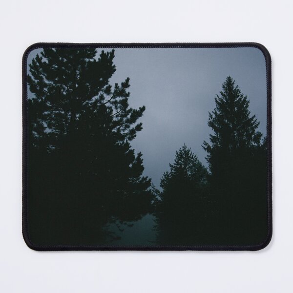 Item preview, Dark Foggy Forest Street designed and sold by cosmic01.