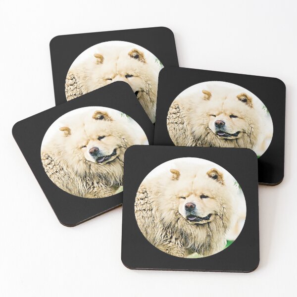 Item preview, Chow Chow Portrait designed and sold by RevolutionInPaint.