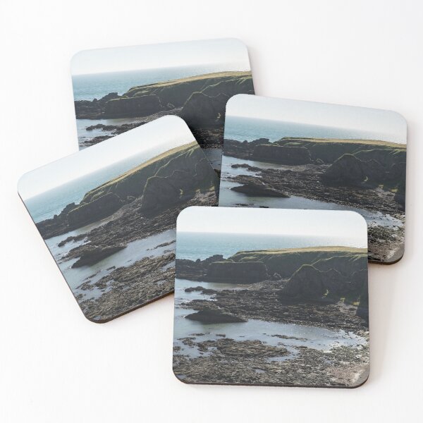 Item preview, Rough Coast - Morning Light on a Sea Cliff in Scotland designed and sold by Georgia Mizuleva.
