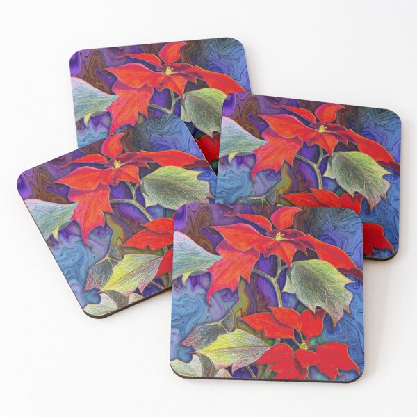 Item preview, Poinsettias designed and sold by Teresa Ascone.