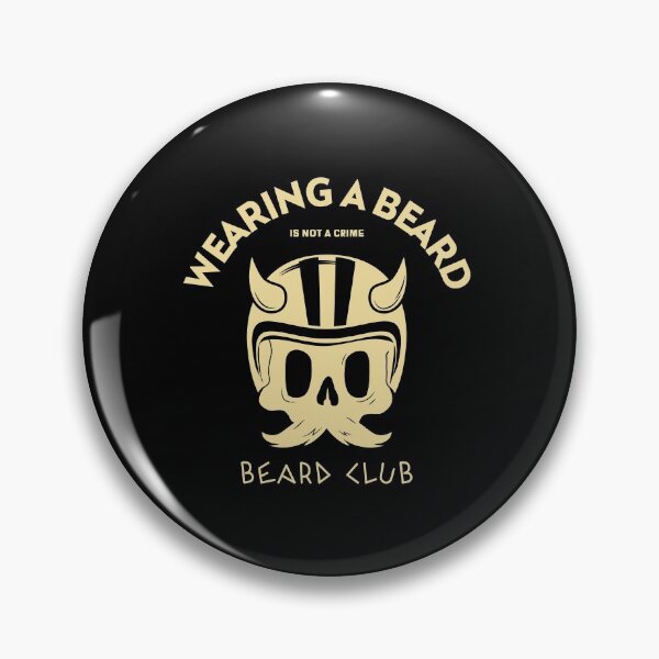 Item preview, Beard guy Wearing a Beard is not a crime Beard Club - Bart Slogan designed and sold by emm-j.