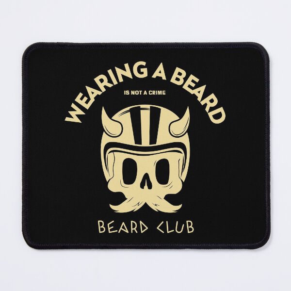 Item preview, Beard guy Wearing a Beard is not a crime Beard Club - Bart Slogan designed and sold by emm-j.