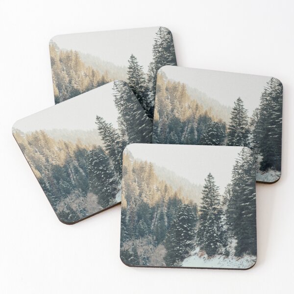 Item preview, Pine Trees Forest and Snow designed and sold by brookemiller801.