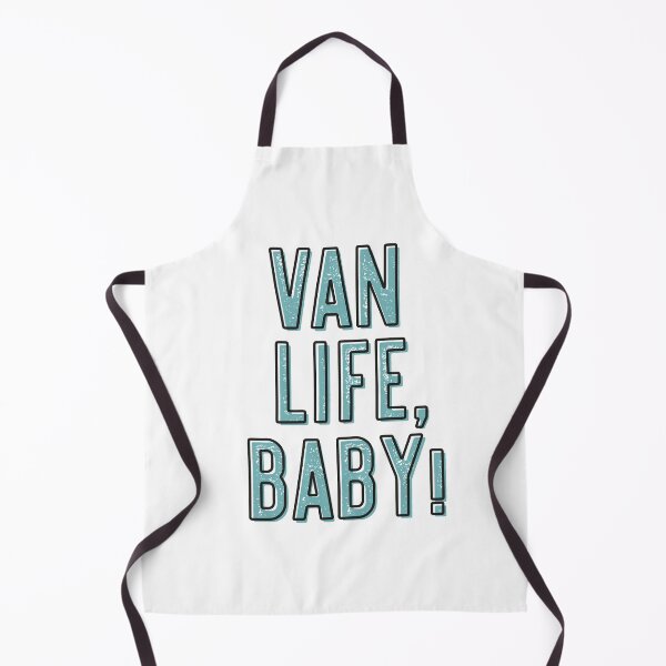 Item preview, Van Life! Fun & Stylish Blue Text Design designed and sold by TheSwenglishFam.
