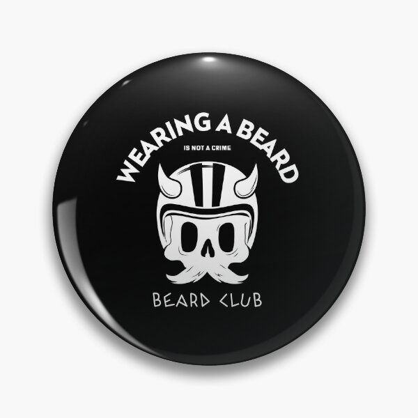 Item preview, Beard guy Wearing a Beard is not a crime Beard Club - Bart Slogan designed and sold by emm-j.